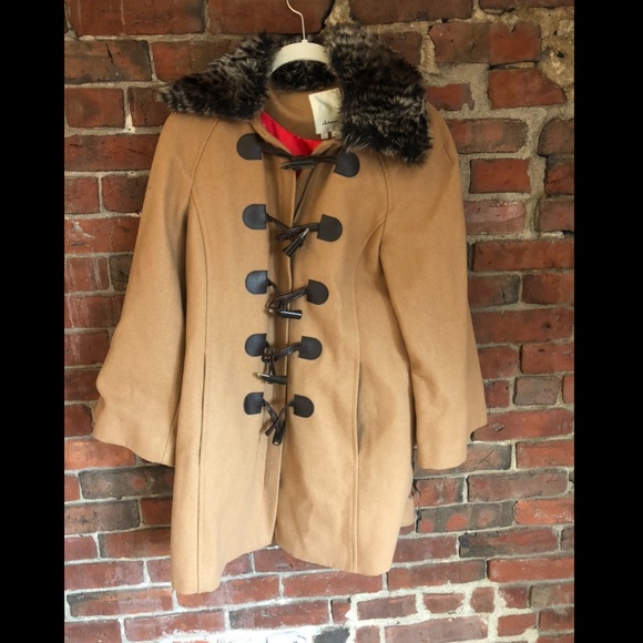 Anthropologie elevenses faux fur coat - Picture 2 of 5